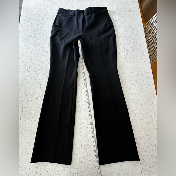 White House Black Market Ines boot leg Black Pants 8 - Picture 8 of 9